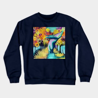 Whale watching Crewneck Sweatshirt